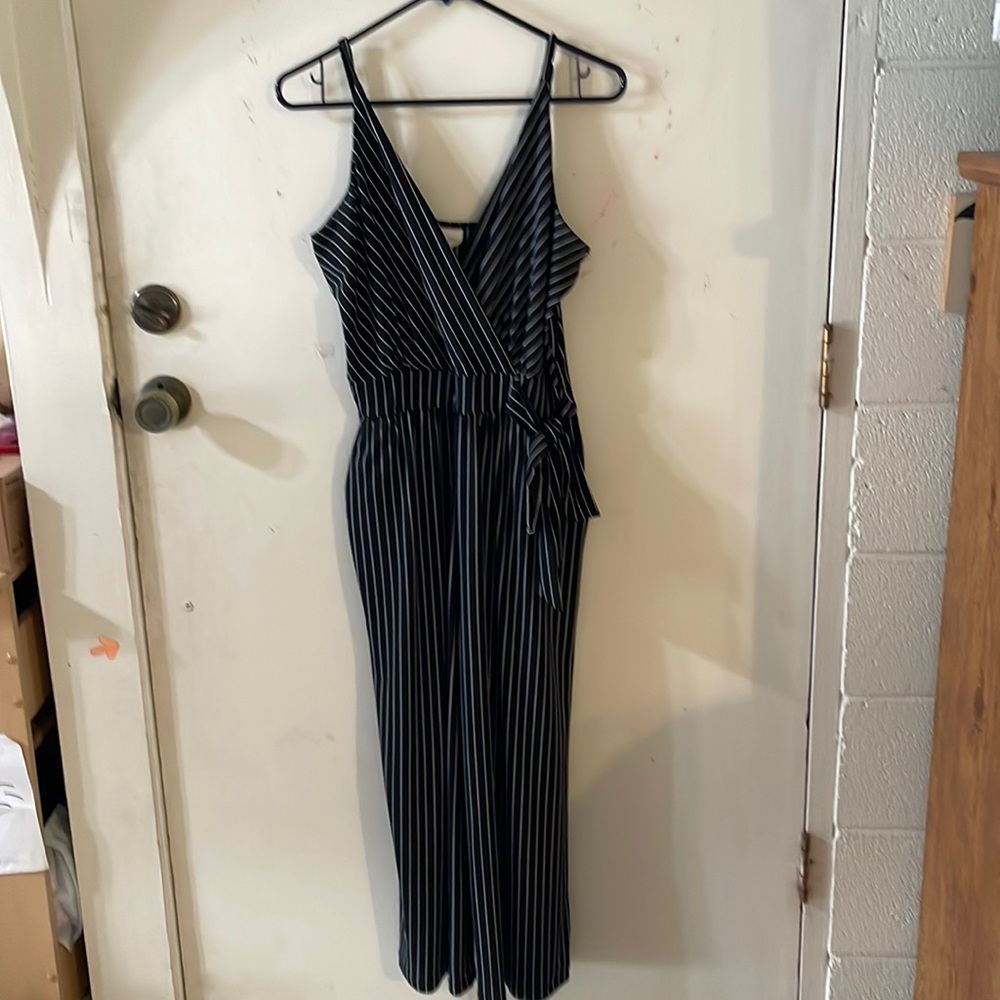 Kayleigh black and white romper